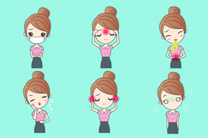 額頭長痘是哪里上火